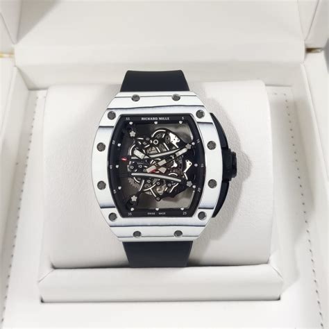 richard mille rm61|richard mille watch white ghost.